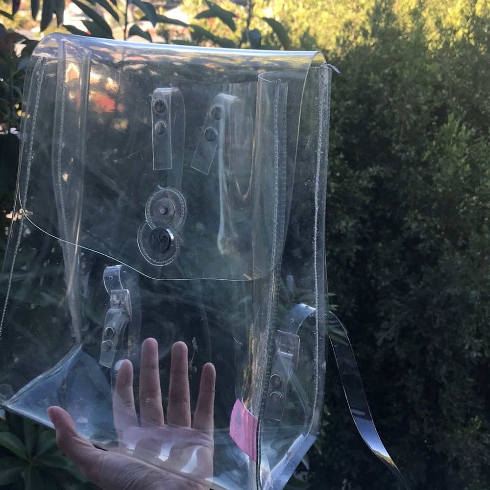 💿CLEAR BACKPACK💿